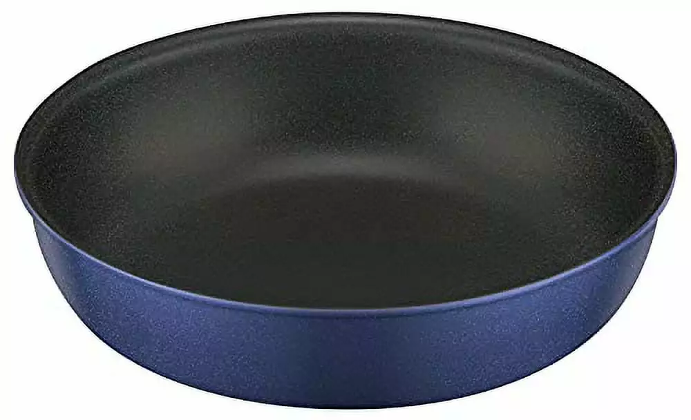 Thermos Durable Series 20cm Frying Pan Handle Indigo Blue Gas Stove Compatible Cookware