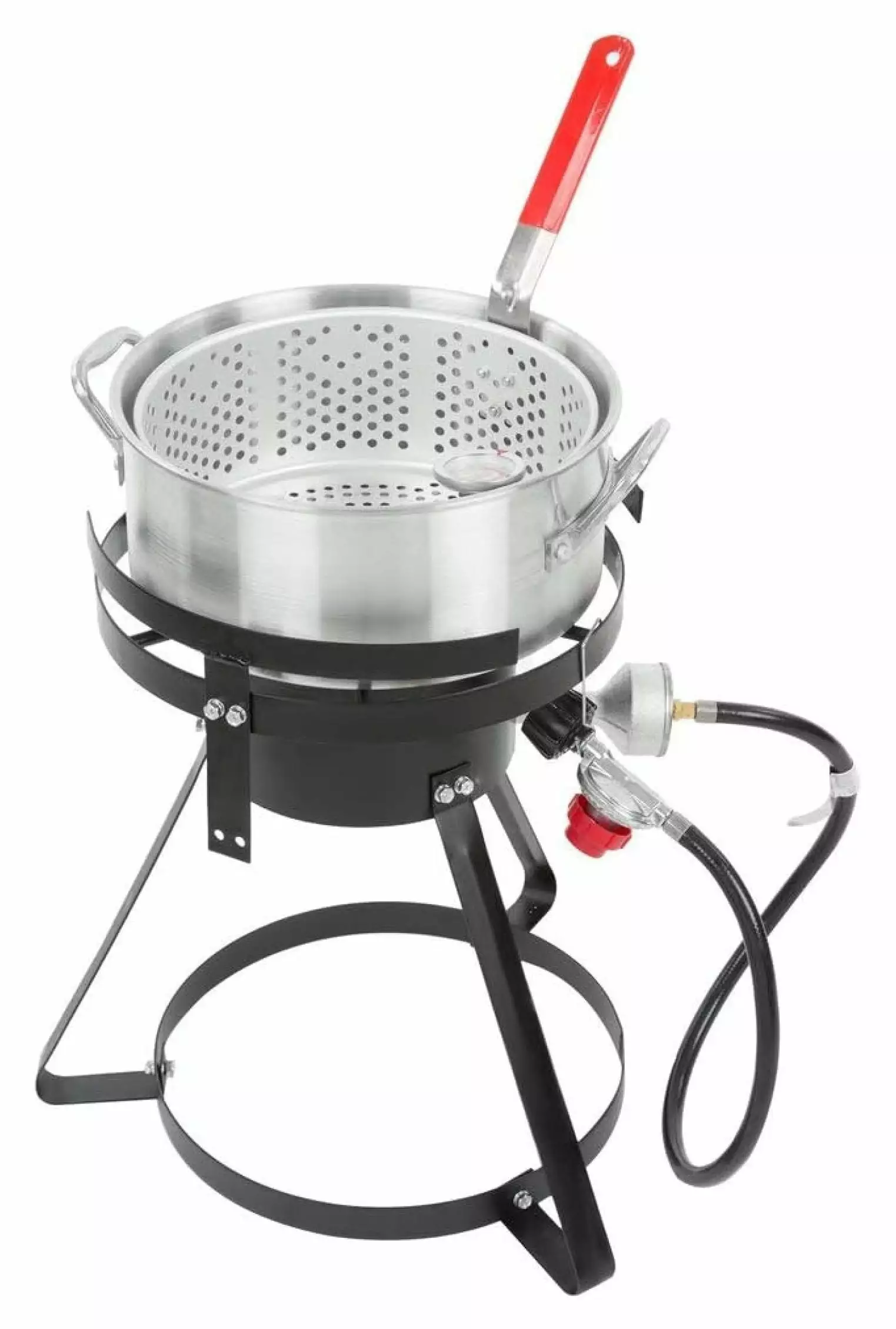 Fish Fryer 10 Qt Cooker 55,000 BTU Outdoor Cooking Alieon