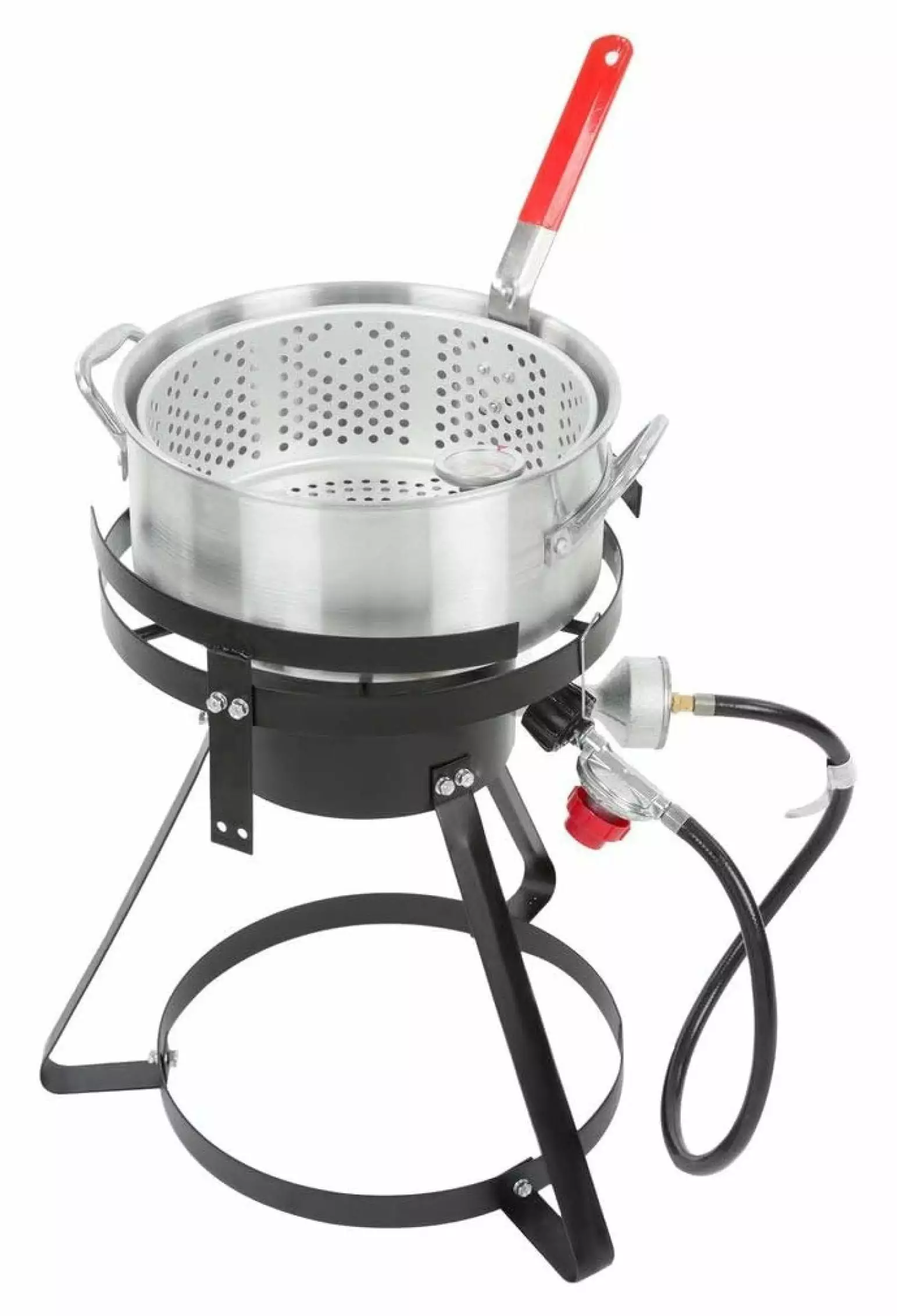 Fish Fryer 10 Qt Cooker 55,000 BTU Outdoor Cooking Werqueid