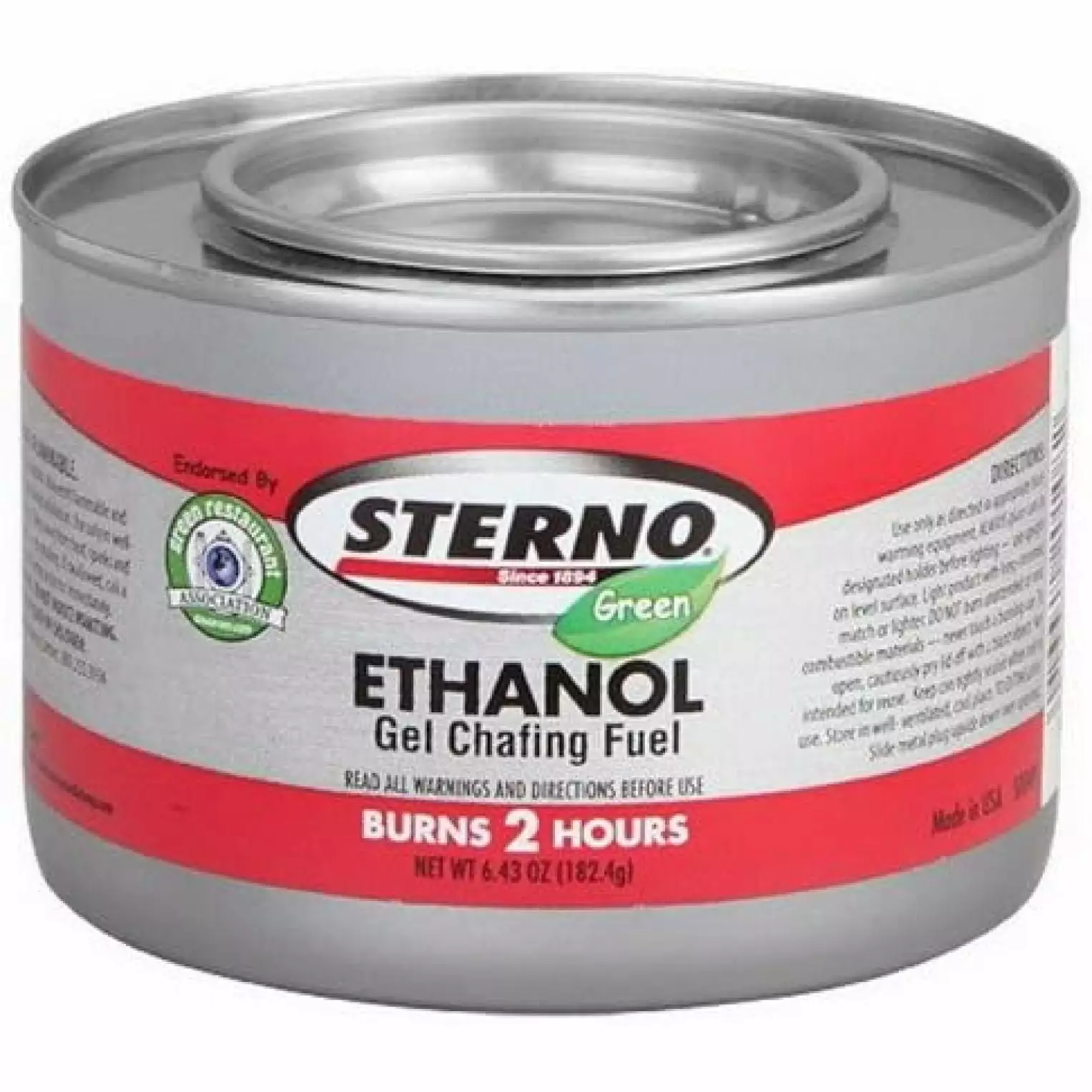 Sterno Candle Lamp Power Heat Plus 2 hr Chafing Fuel Green 24 Case
