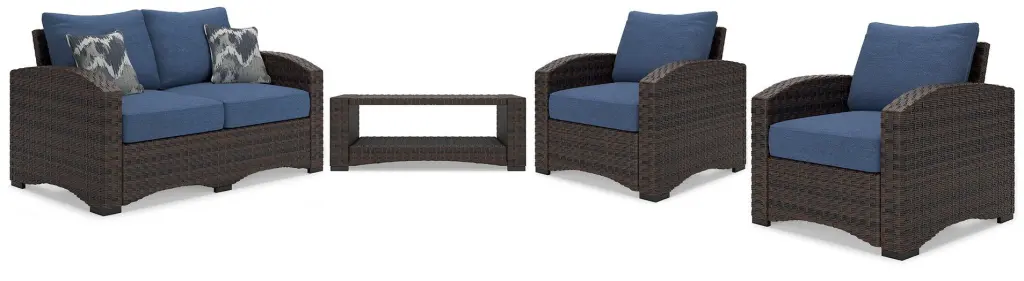 Windglow Outdoor Set - Complete Patio Furniture Set Cushions