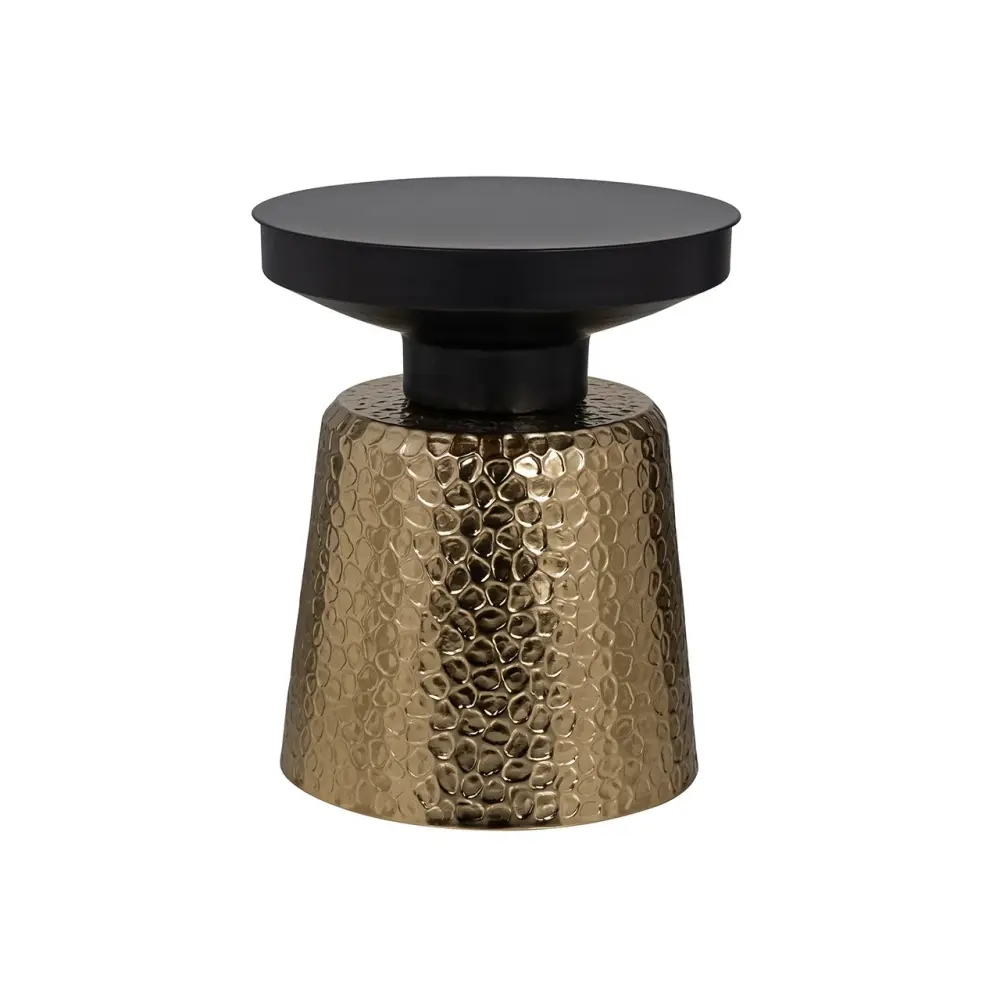 Freddie Round Side Table - Aurum
