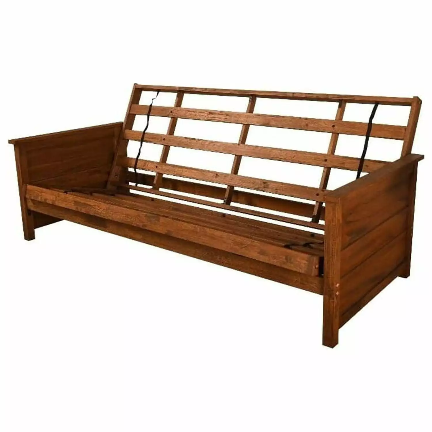 Kodiak Furniture Lexington Full Size Futon Frame Weathered Brown Finish Futons