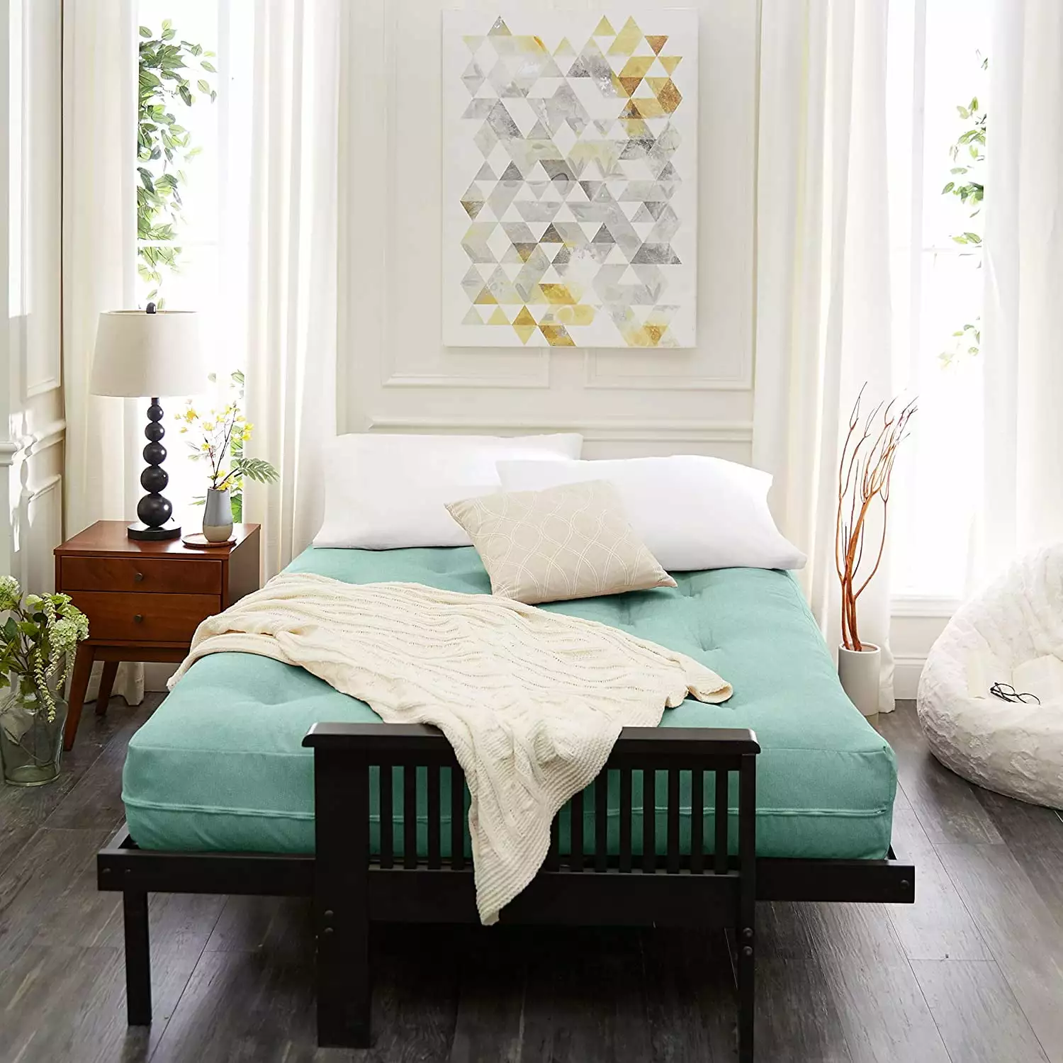 Trupedic Queen Size 8-inch Futon Mattress Comfortable Sleep Futons DALEI