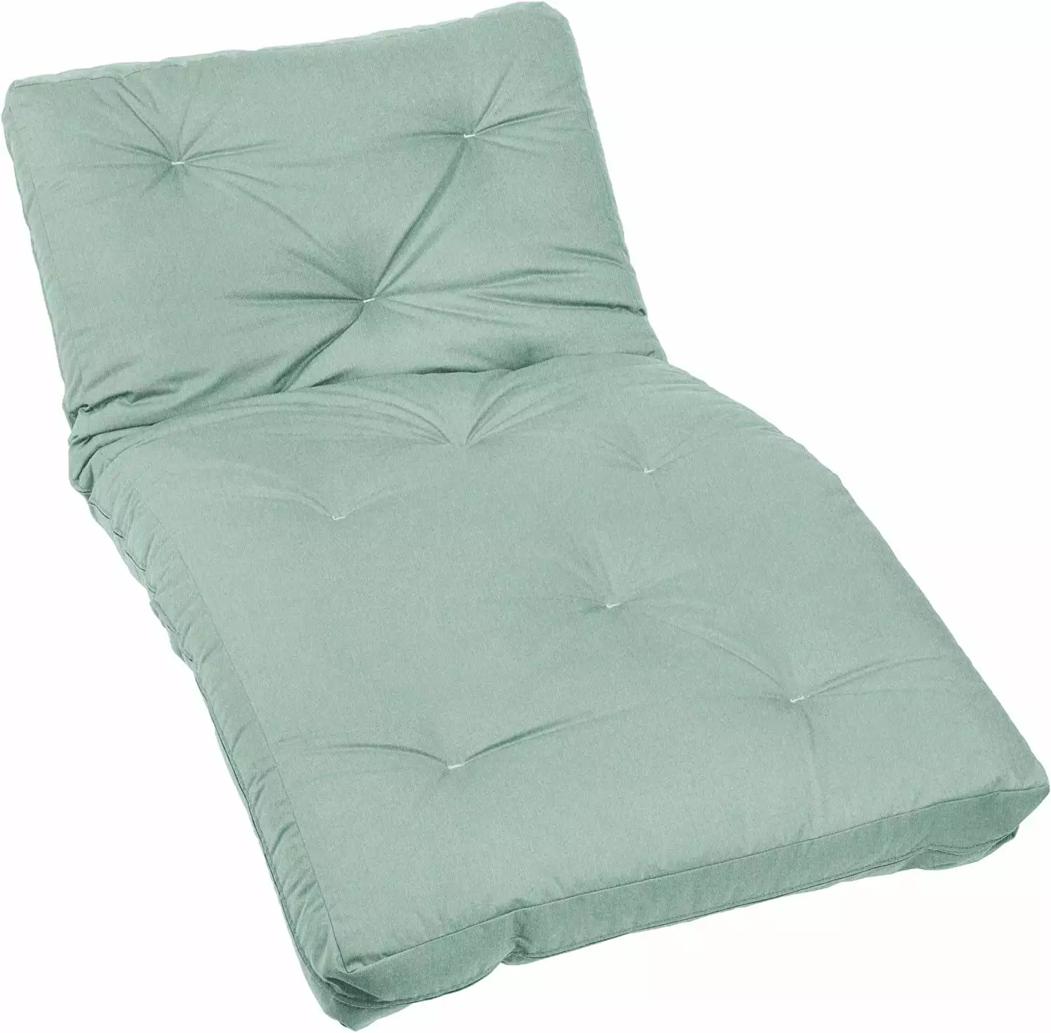Twin Basic Futon Mattress Icey Blue Comfortable and Lightweight Futons DALEI