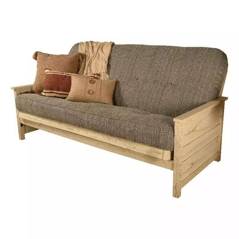 Coil Hinged Full-size Futon Mattress Seaport Blue - Frame Not Included Futons Kodiak Furniture