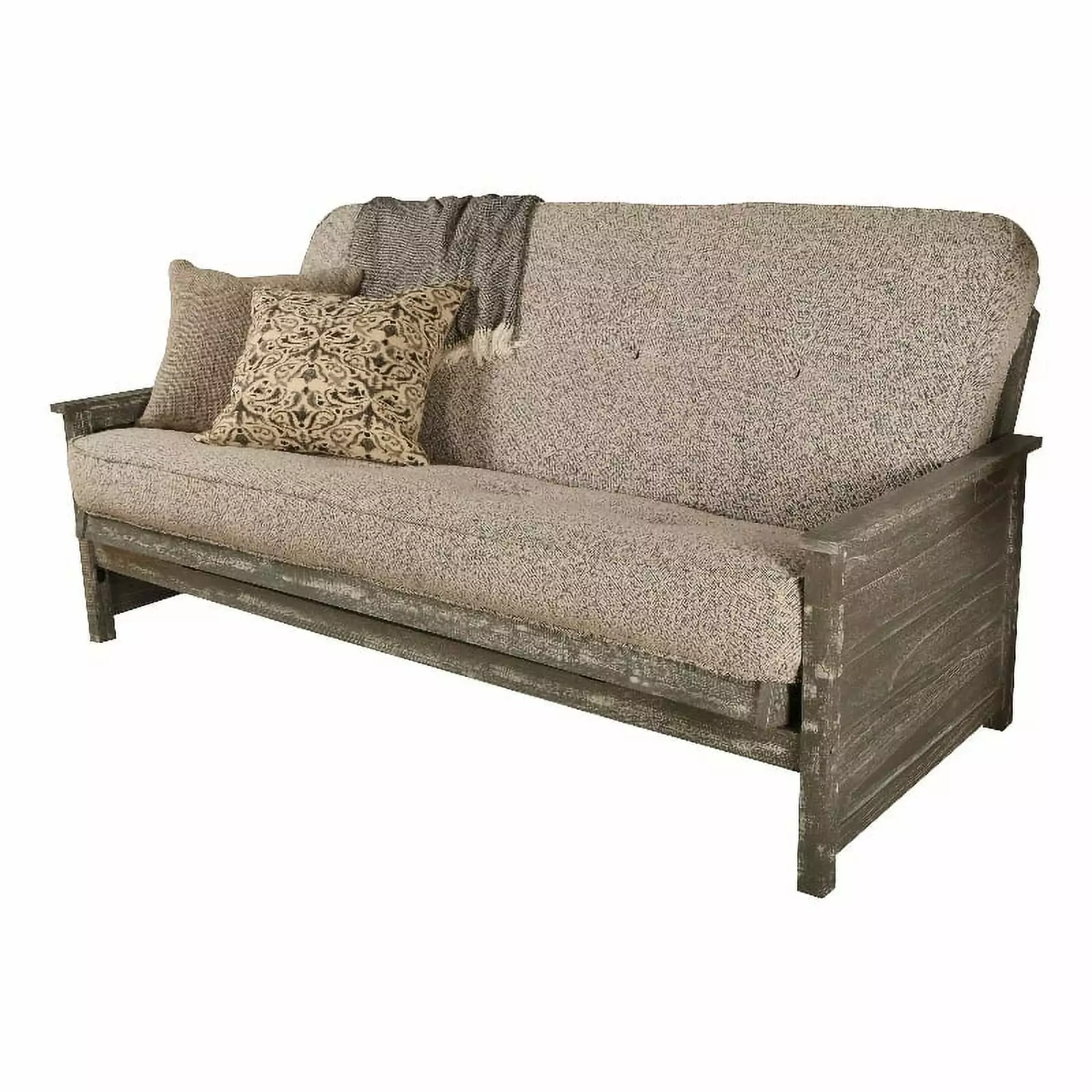 Kodiak Furniture Full-size Futon Mattress Gray - Frame Not Included Futons