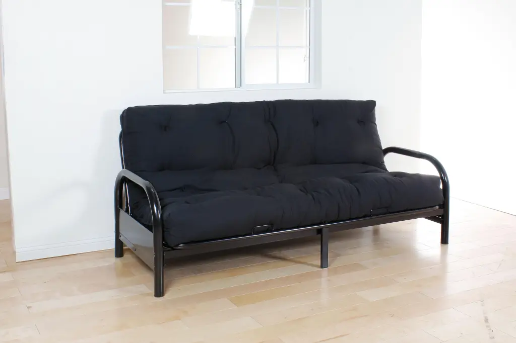 Nabila Black Full Futon Mattress 6 Inch - Comfortable Sofa Bed Mattress