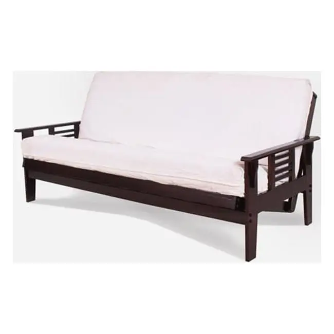 Donco Kids Futons PD-TOR-JA-F-NAV Torii Full Size Futon Mattress Java Navy Bedroom
