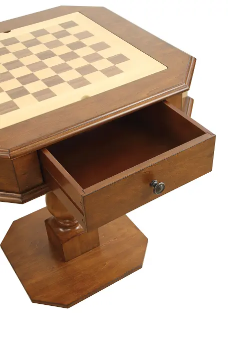 Bishop Cherry Game Table - Classic Wooden Game Table