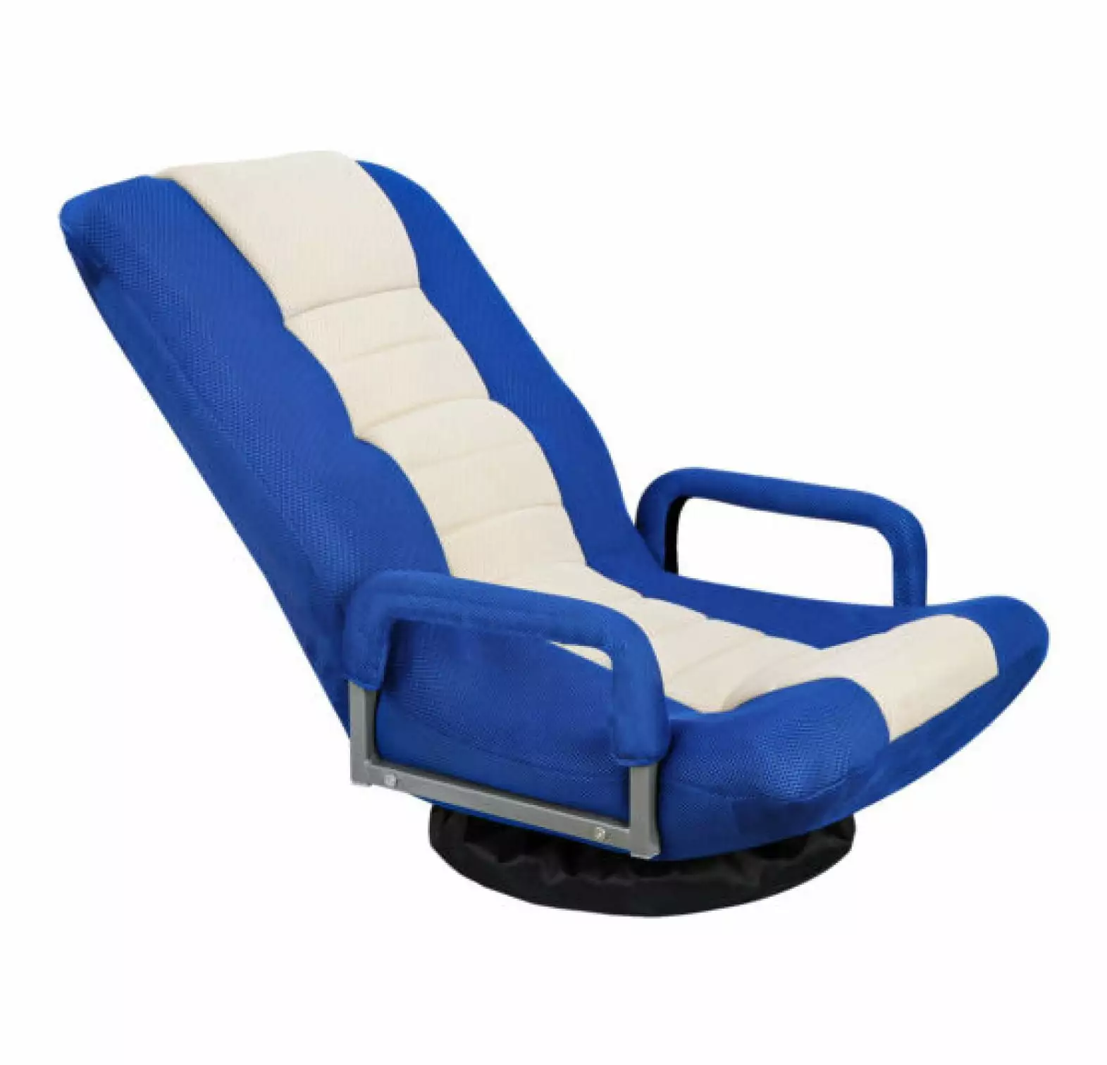 ChicCrest High Quality Foldable Floor Gaming Chair 360 Degree Swivel Lazy Sofa