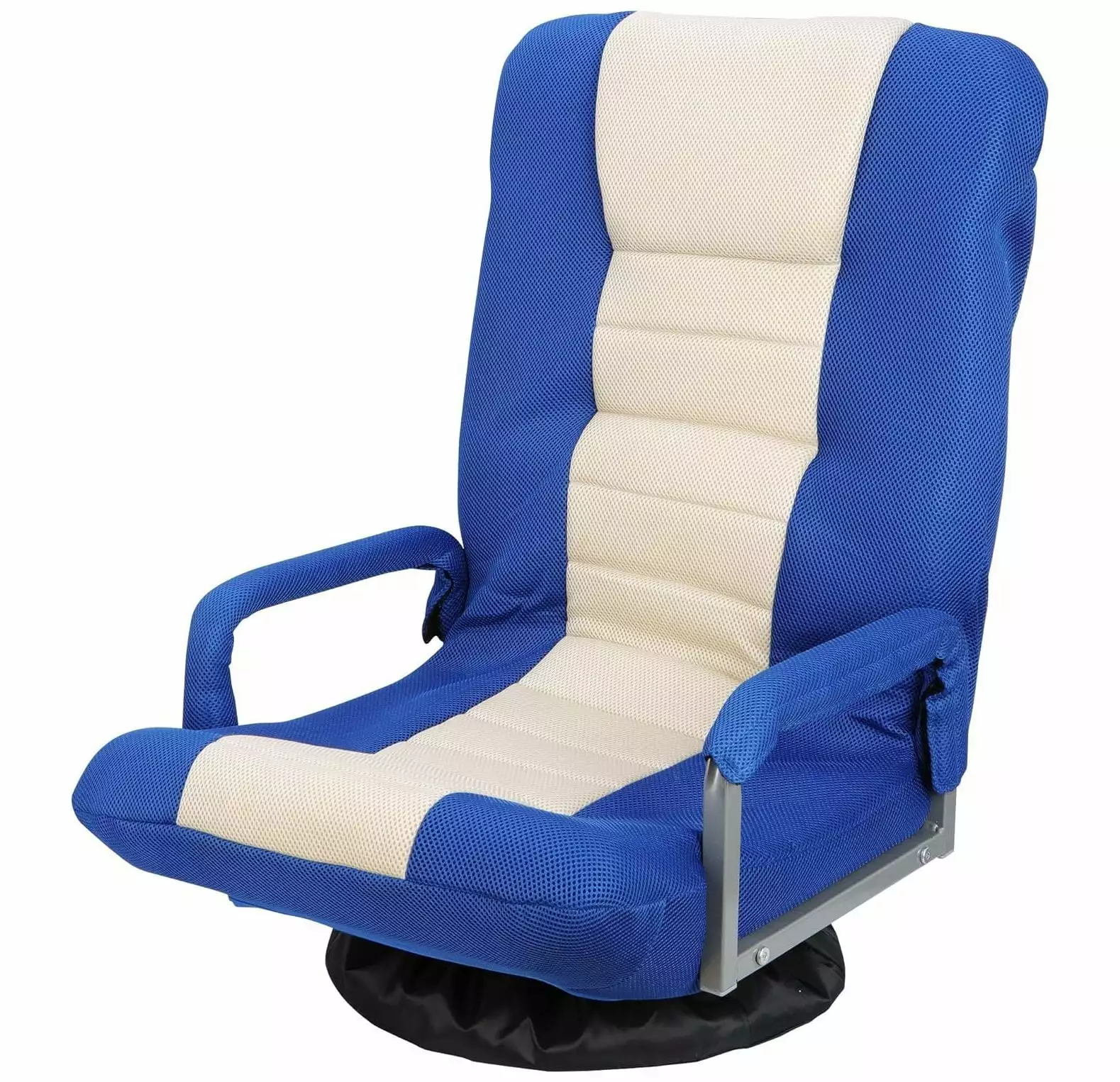 360 Degree Swivel Gaming Floor Chair Handle and Back Support 5 Adjustable Positions Lwory