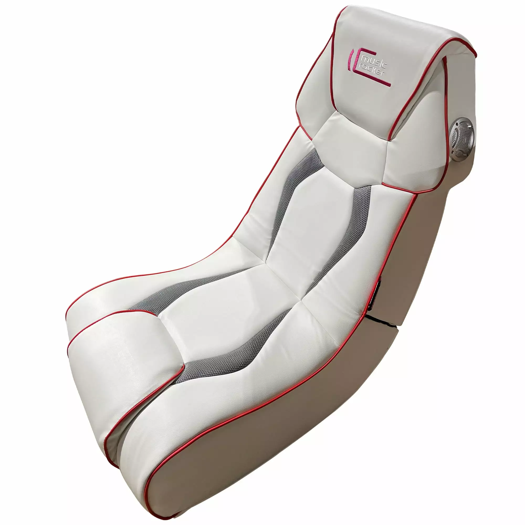 Floor Rocking Gaming Chair Bluetooth Audio System Playroom Gaming SKRSOUL