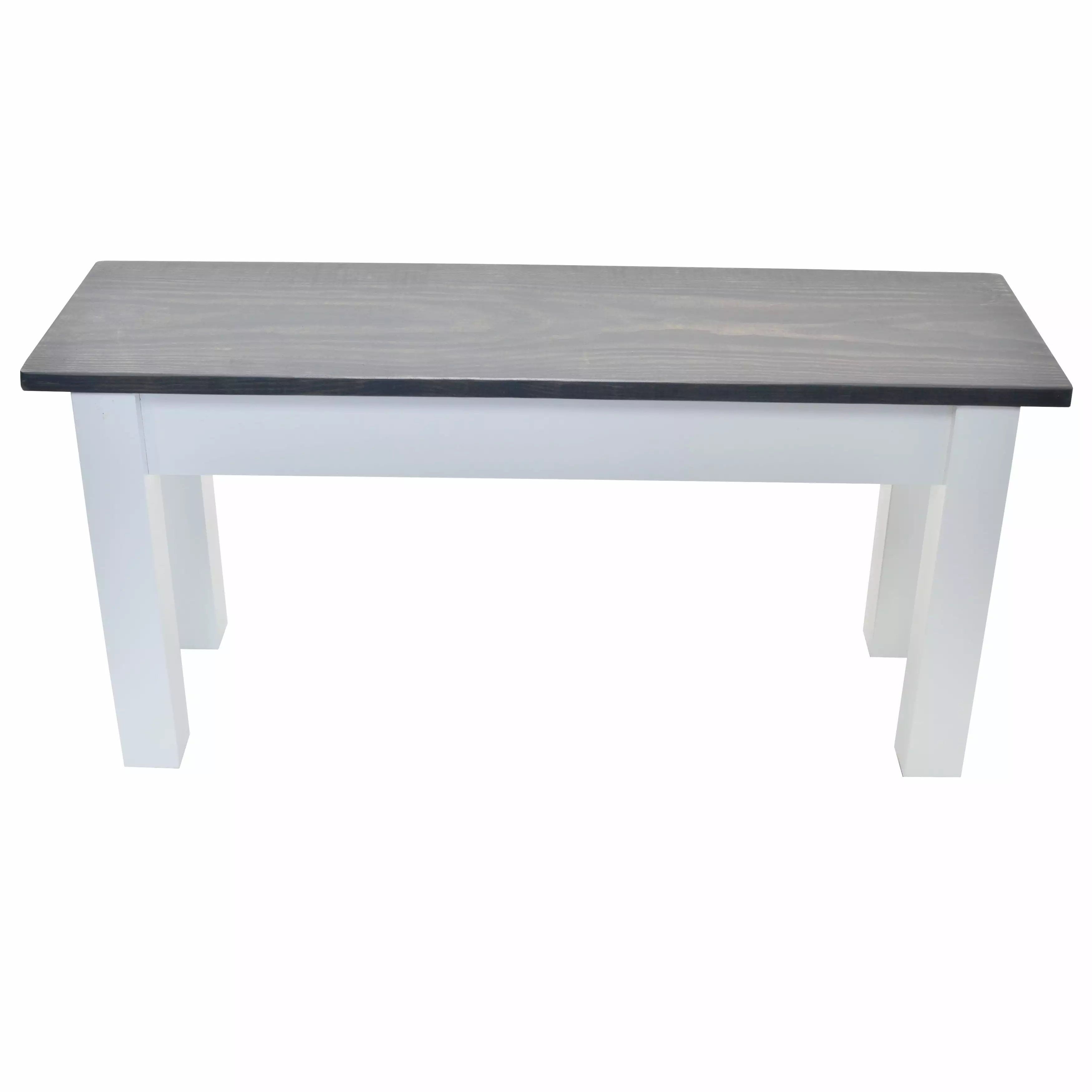COTTAGE 36-Inch Rustic Wood Bench Farmhouse or Garden Decor Benches Ezekiel and Stearns