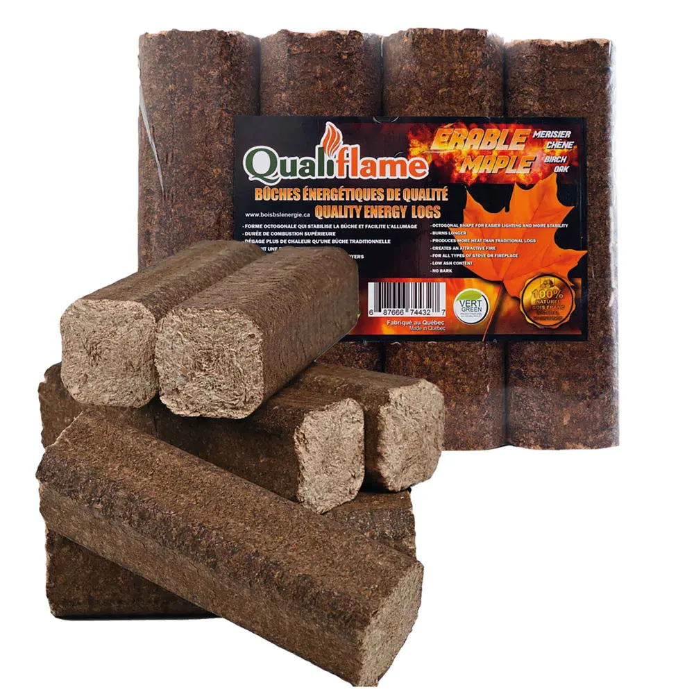 Quality Energy Log, 8 Units Realistic Log Set