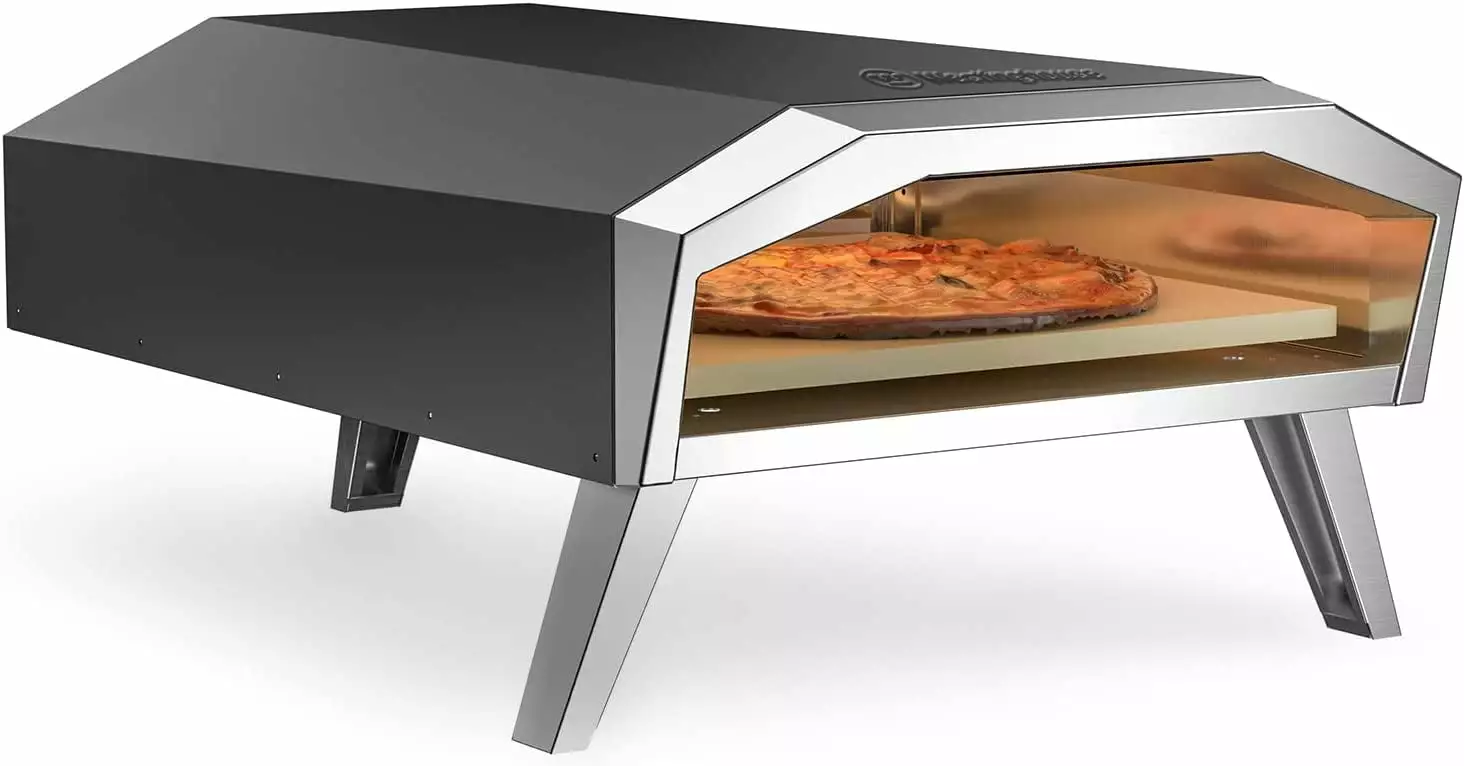 Westinghoutilize Gas-powered Artisan Outdoor Pizza Oven Stainless Steel Travel-friendly