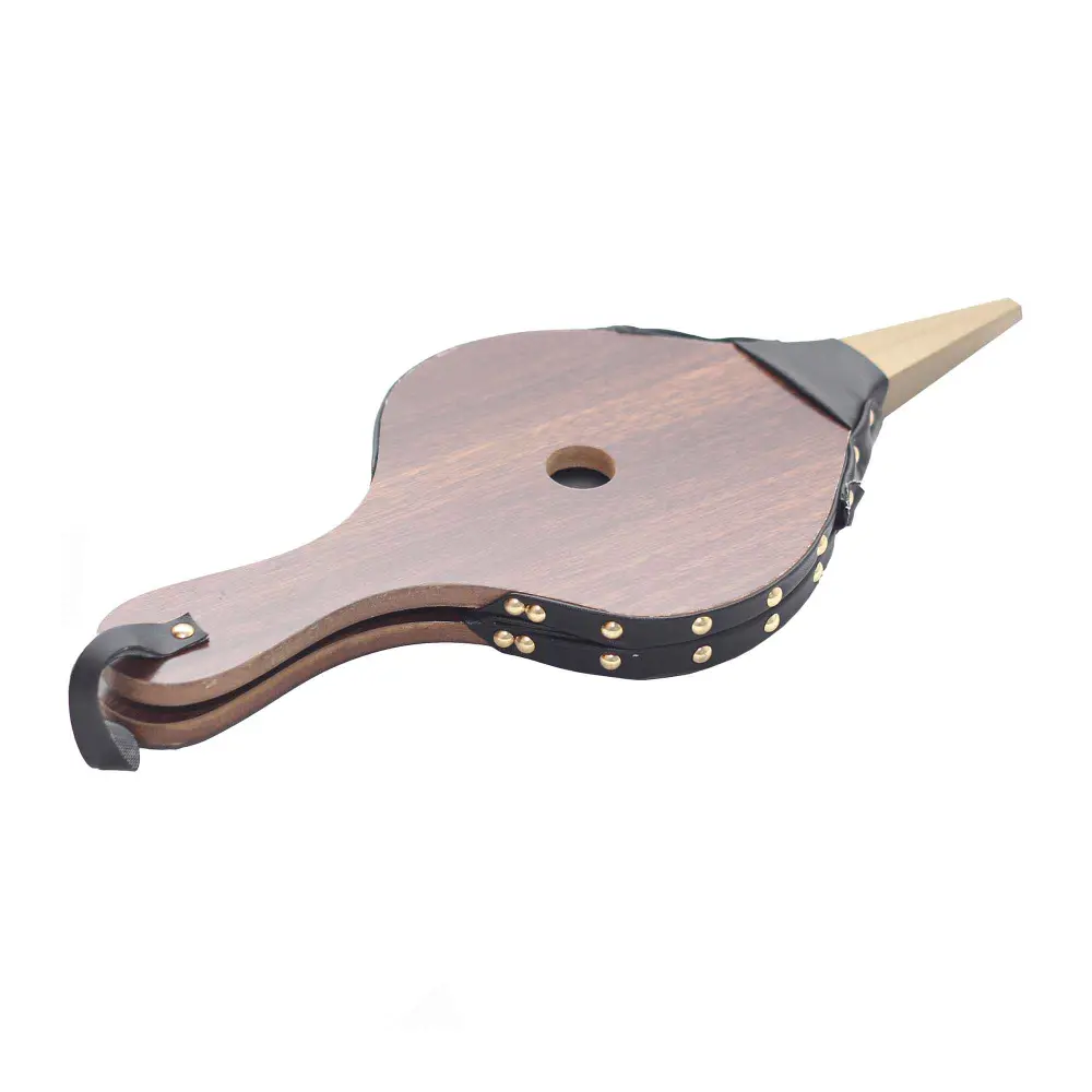 Compact Space Fireplace bellows "Geromino", Chestnut