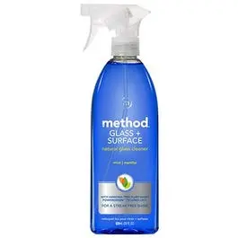 Naturally-Derived Glass and Surface Cleaner Mint Scent 28oz Eco-Friendly Method