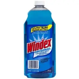 67.6-oz Blue Glass Cleaner Refill Streak-Free Shine Windex