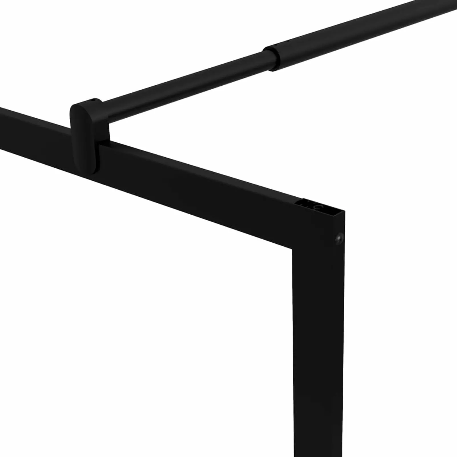 Irfora Profile Panel Door Tempered Glass 35.4x76.8 Adjustable Screen Wall