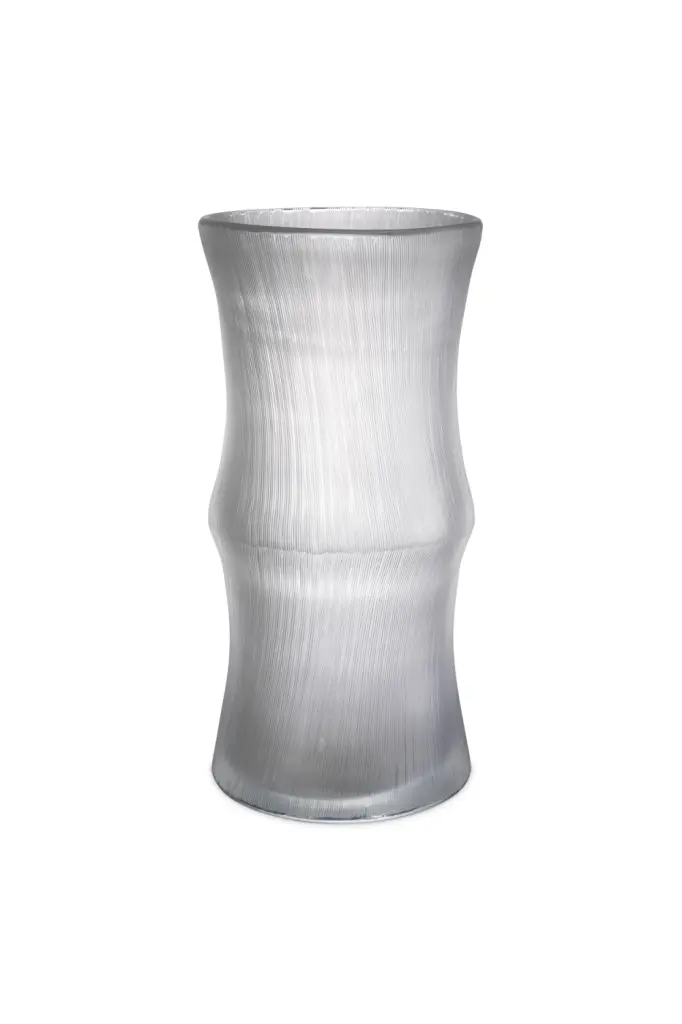 Clear Hand Blown Glass Vase Eichholtz Thiara Elegant Home Decor