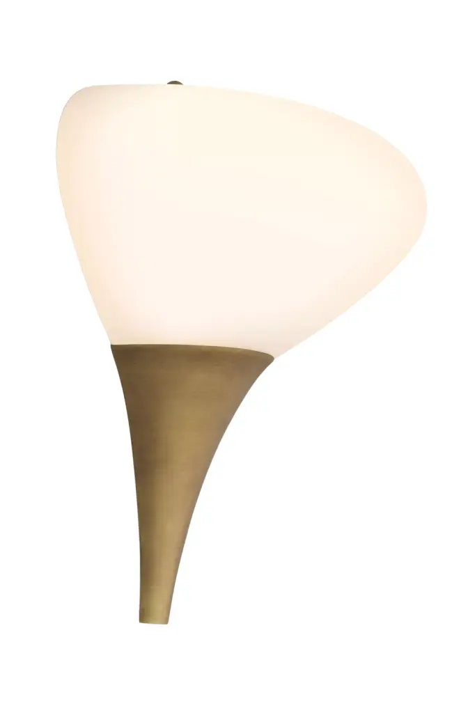 Elliptical Glass Wall Lamp Eichholtz Duco Sleek Lighting