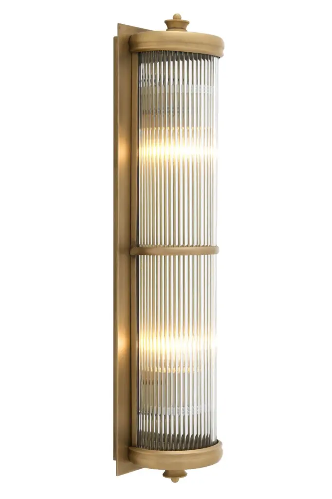 Glass Wall Lamp XL Eichholtz Glorious Modern Interior Lighting