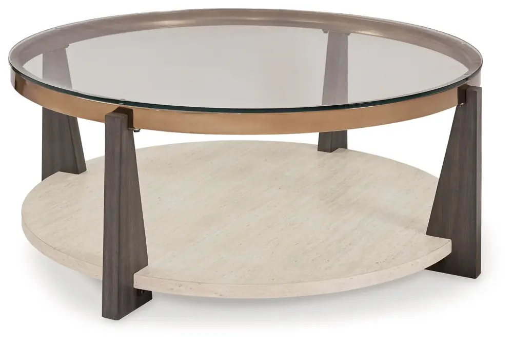 Frazwa - Round Cocktail Table - Manifold