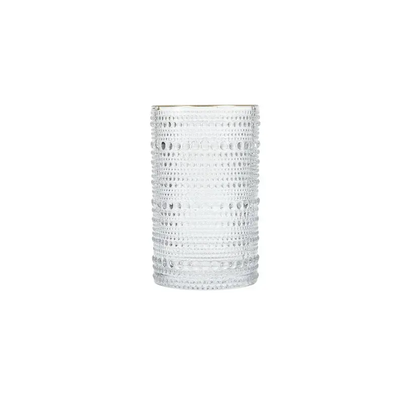 Jupiter Clear Gold Rimmed Iced Beverage - 13oz