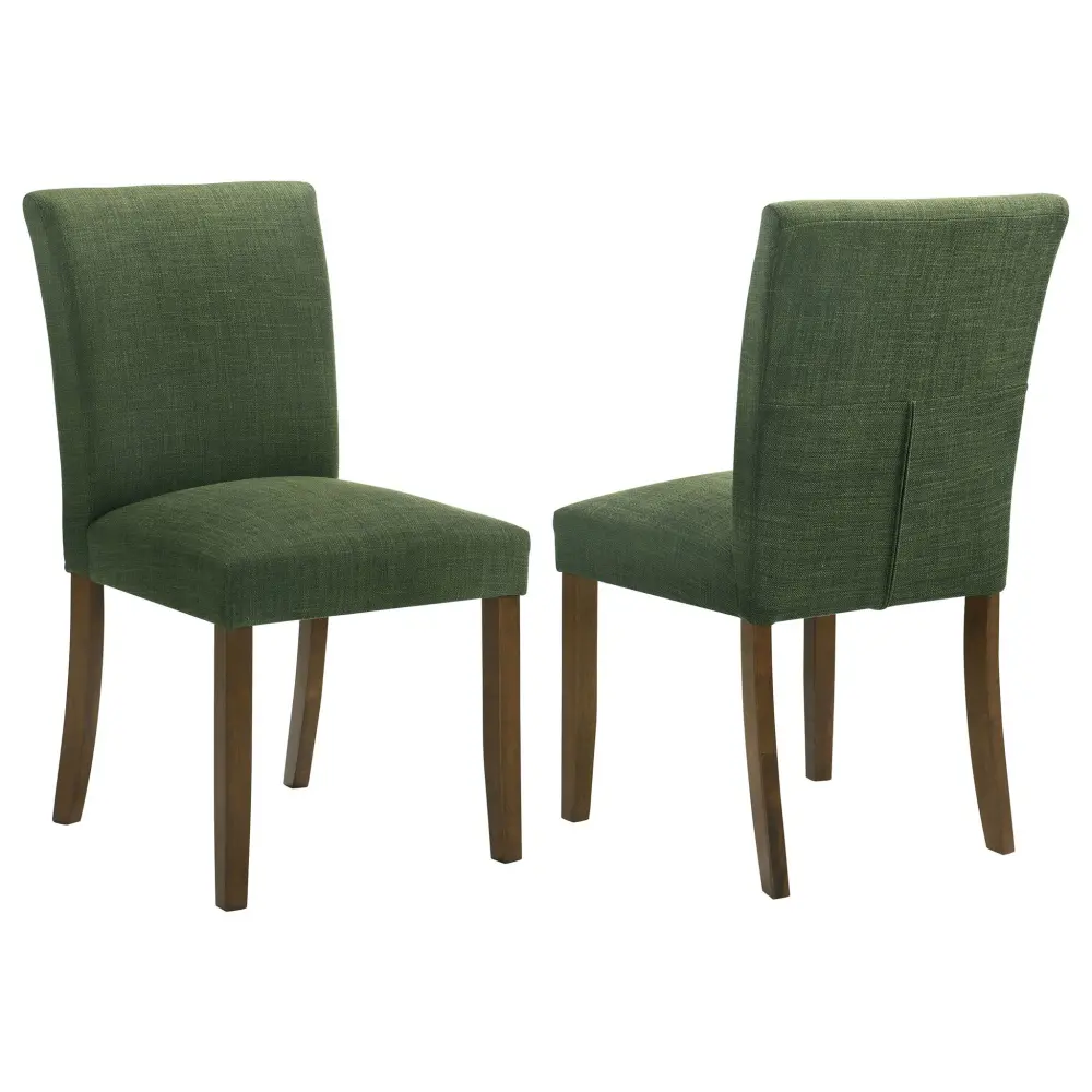 Luxe Upholstered Dining Side Chairs Gently Curved Back adjust 2)