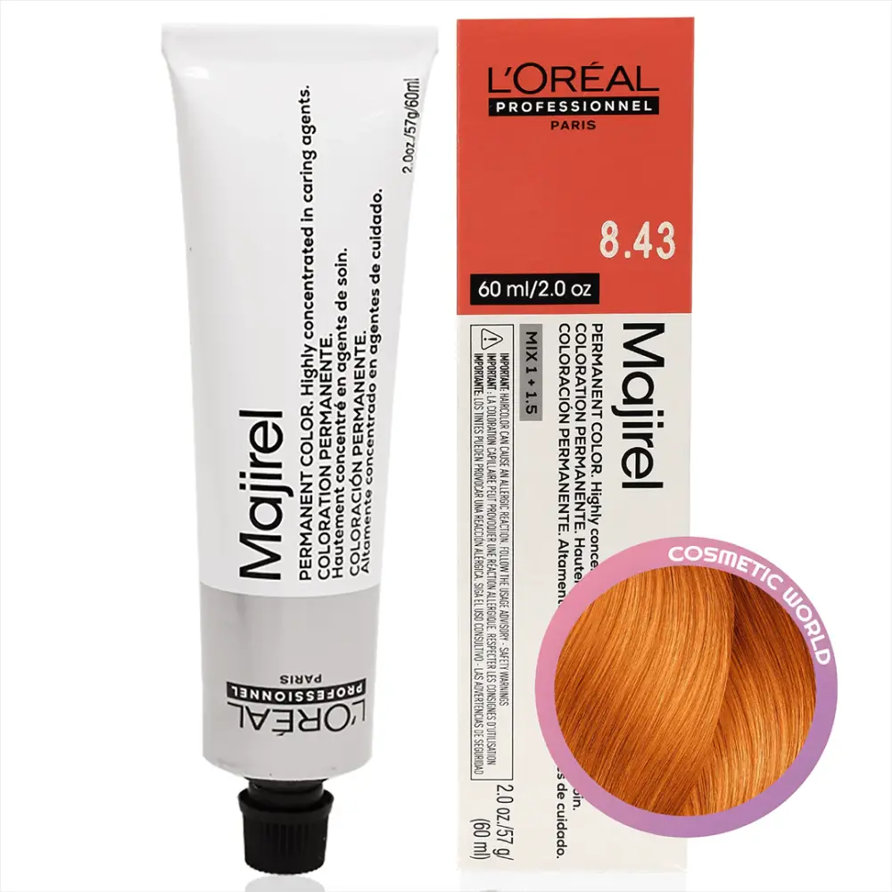 Majirel 8.43/8CG Buoyant Blonde Copper Gold