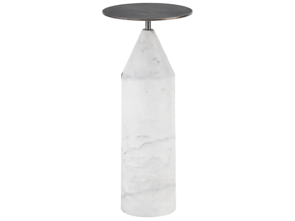 Modernist Martini Table w/ Marble Base