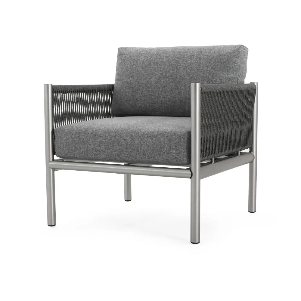 Hargrove - Club Chair - Sterling / Gray
