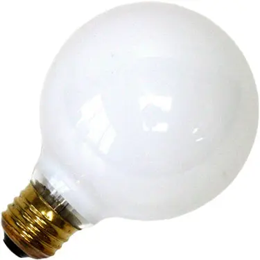 40W G25 White Bulb Soft and Warm Decorative Lighting Westinghouse
