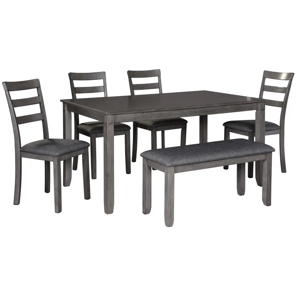 Diamond Modern Furniture Exclusive Design Bridson 6 pc Dinette D383-325