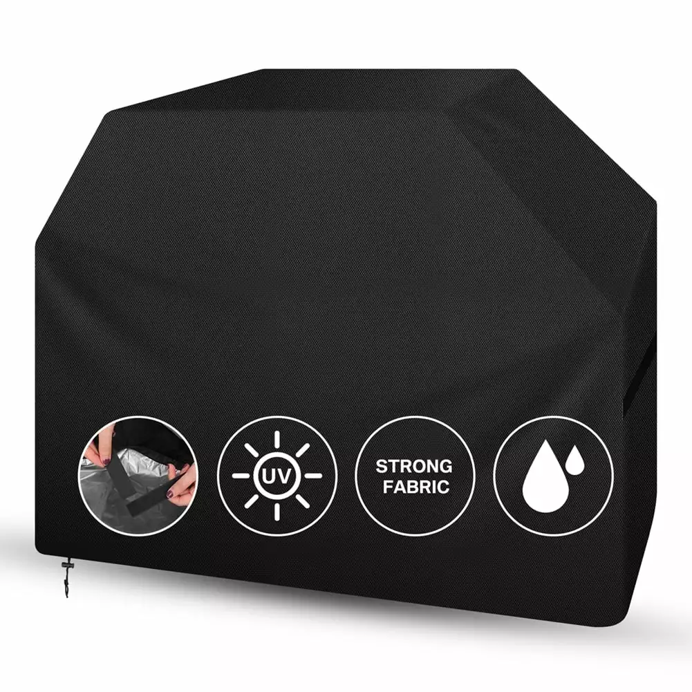 58 inch Heavy Duty BBQ Gas Grill Cover Waterproof Rip-Proof Weather Resistant