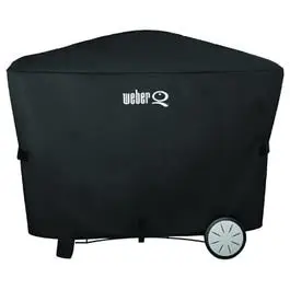 Heavy Duty Grill Cover Weber Q200 Q2000 Q320 Q3200 Cart