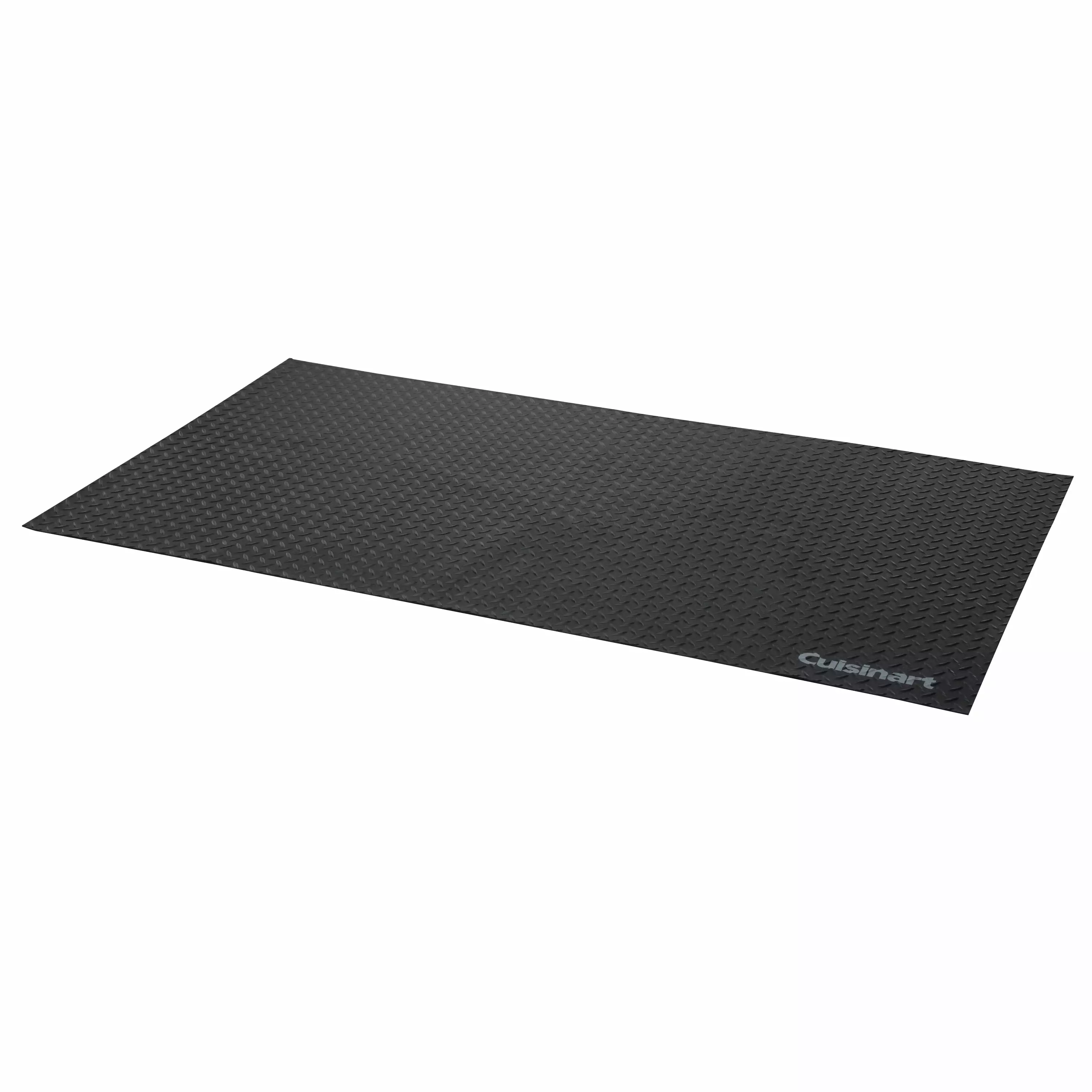 Cuisinart 65 x 36 Inch Premium Deck and Patio Grill Mat Black Heavy Duty Outdoor Cooking Mat