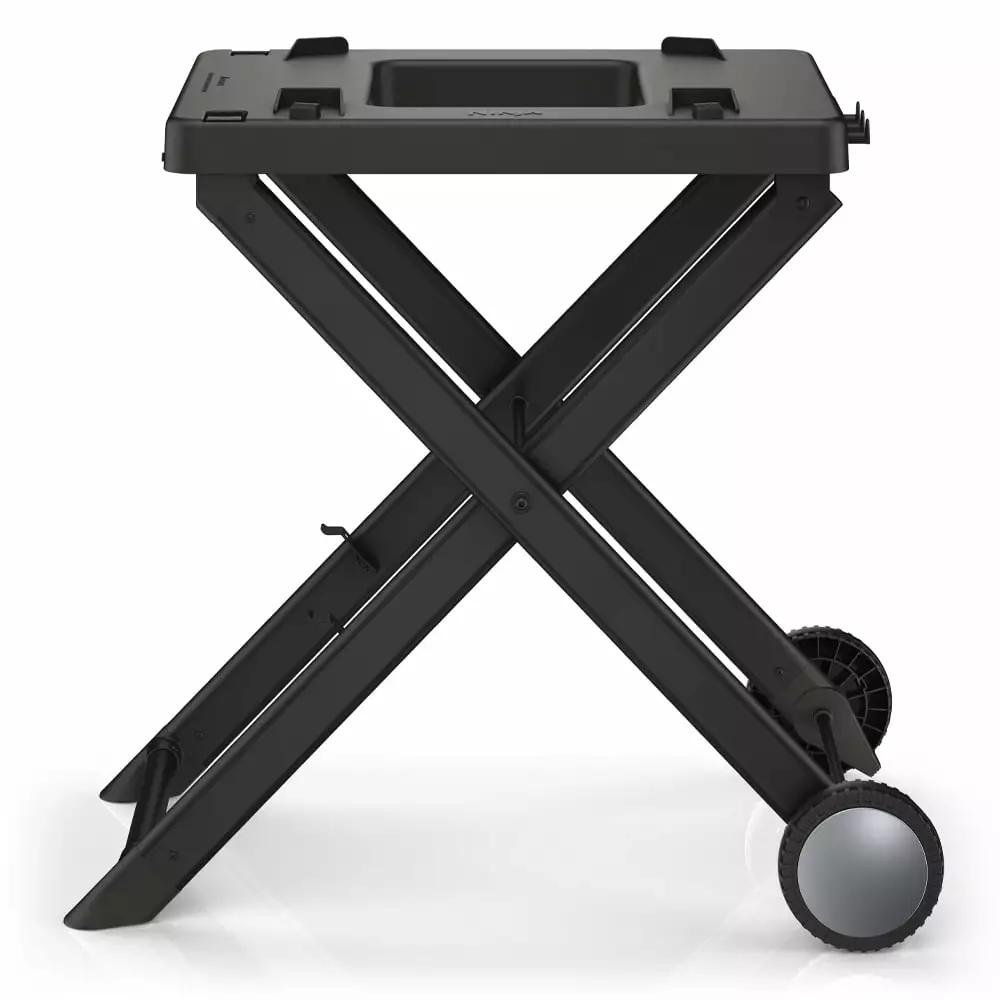Ninja Woodfire Collapsible Outdoor Grill Stand Compatible Ninja Woodfire Grills OG700 Series