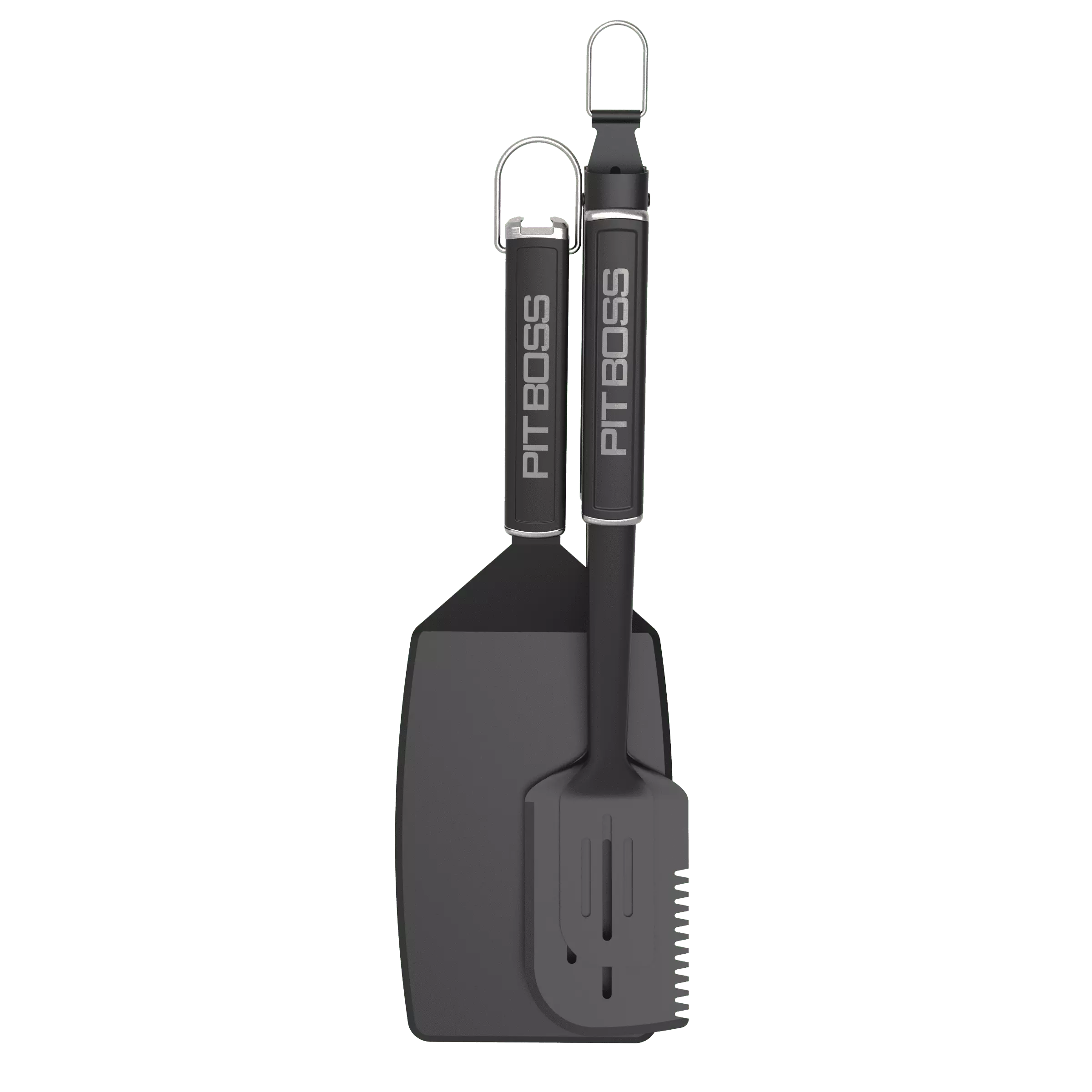 Pit Boss Oversized Spatula All--One Spatula Combo Grill Tool Two Piece Set