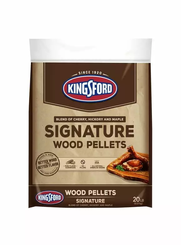 Kingsford 100% Hardwood Pellets Grills Signature Blend 20 Pounds