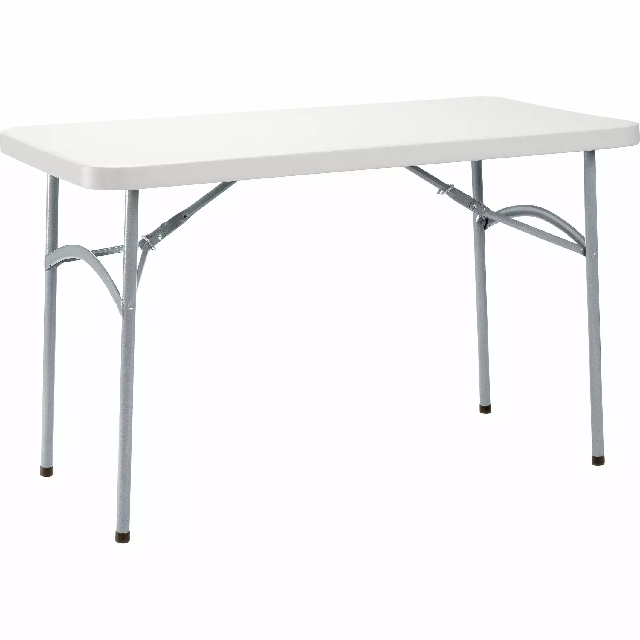 NPS 24 x 48 Inch Heavy Duty Folding Table Speckled Gray