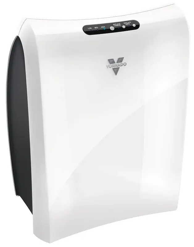 Vornado AC1-0038-43 Air Purifier, HEPA Filter, 0.3 um, 220 sq-ft Coverage Area, Alabaster