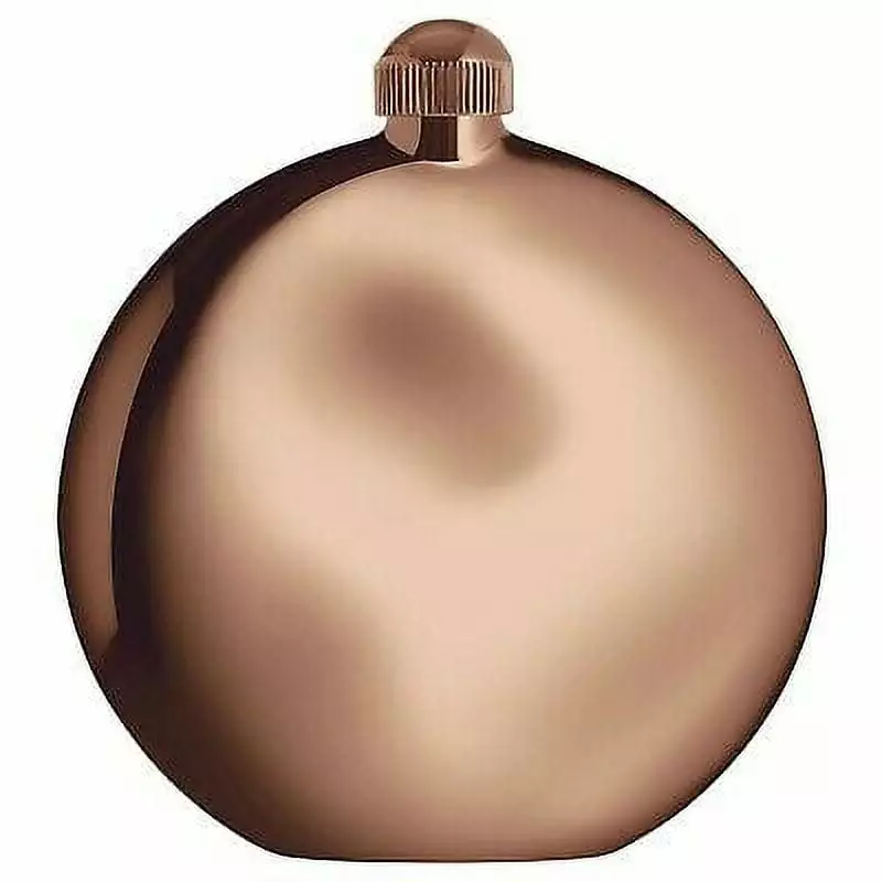 Alessi Shot Golden Pink Stainless Steel Hip Flask Funnel Liquor and Spirits