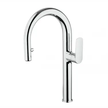 Pull-down kitchen faucet