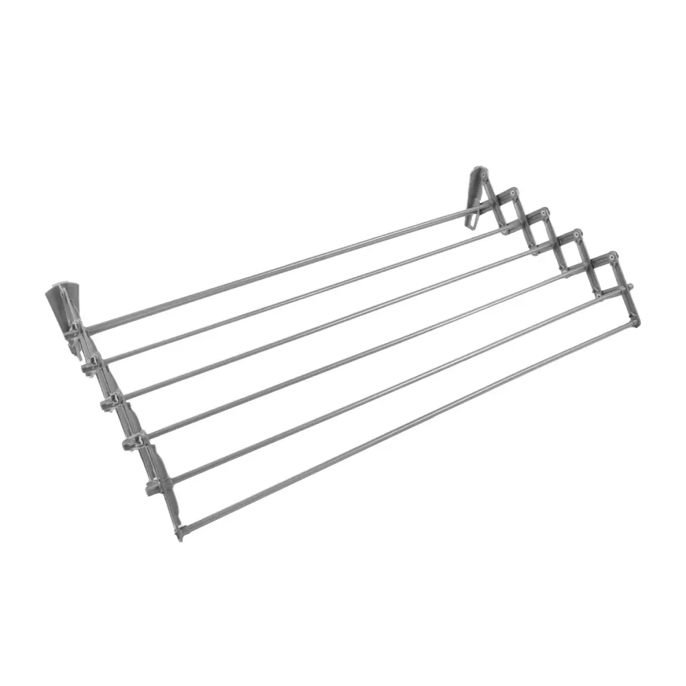 ABJ 90 cm Wall-fixed Accordion Laundry Dryer grey: Stylish, Space-Saving, and Efficient Drying Solution