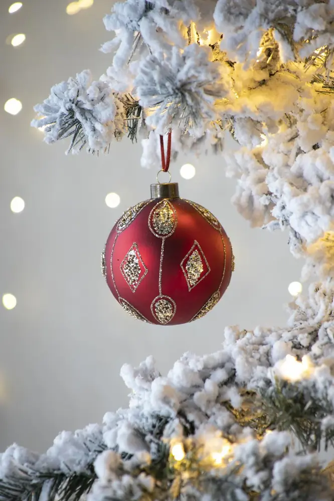 Christmas Ball, Decorative Hanging Ball Christmas Tree Ornaments Holiday Decorations