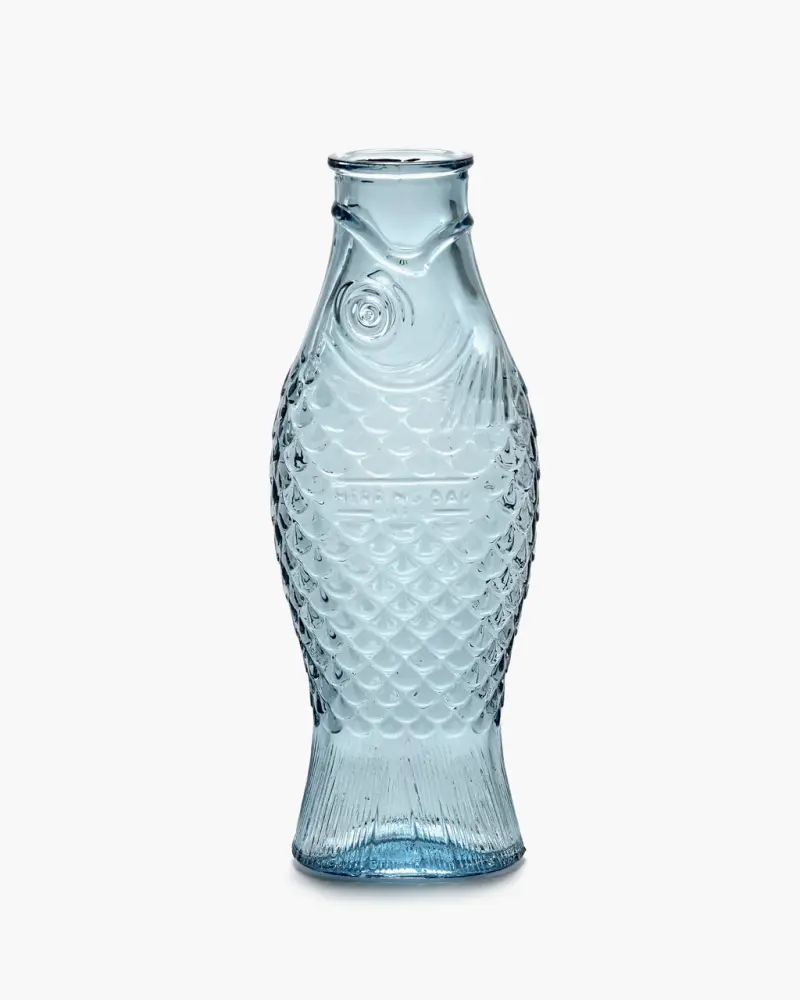 Glass Fish Bottle