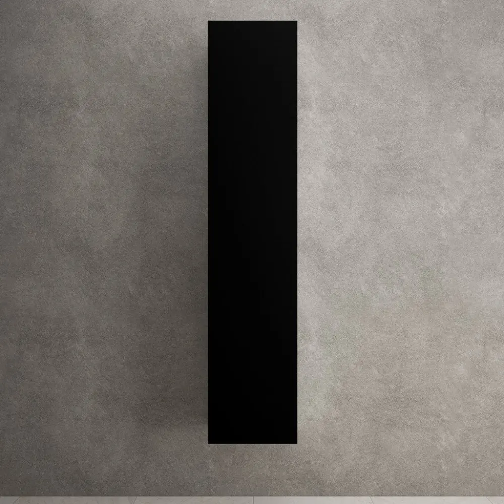 Raffinata Tall Wall Cabinet - Matt Charcoal 350mm x 1650mm