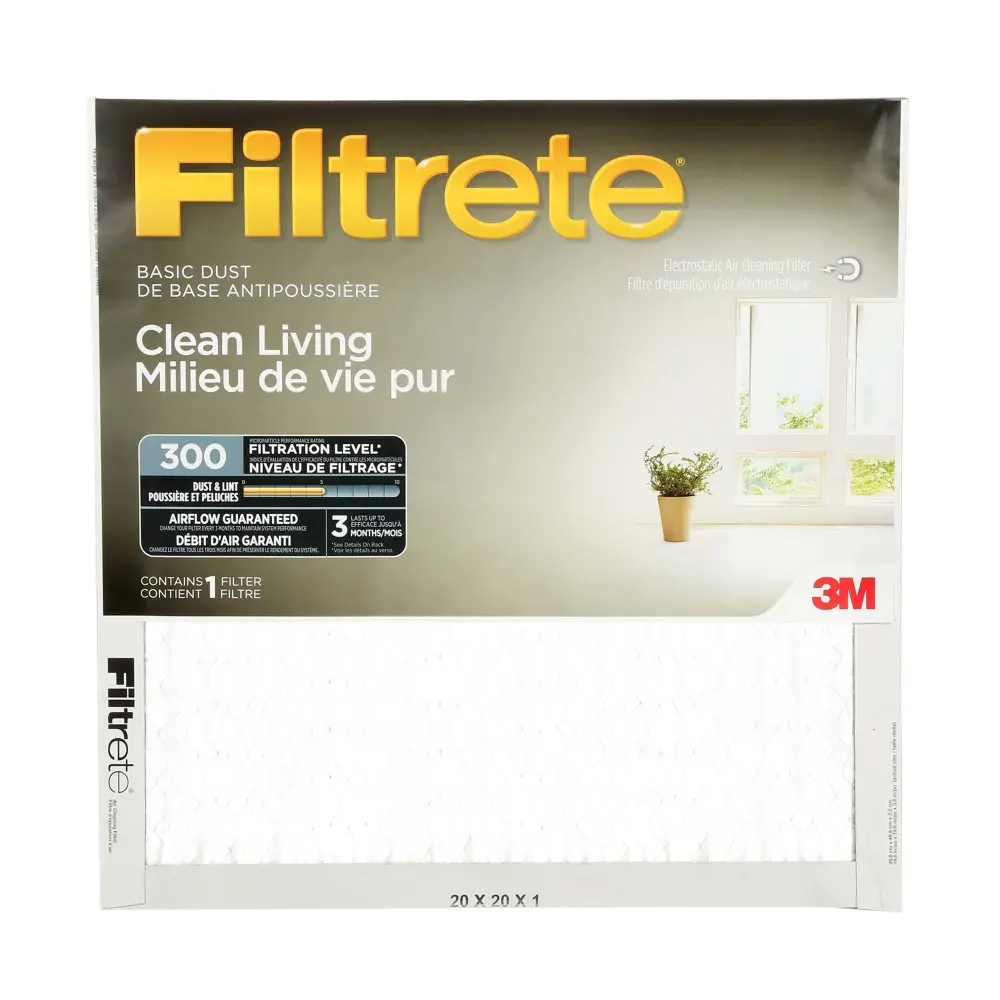 Basic Dust Filter MPR 300 «Clean Living», 20 x 20 x 1